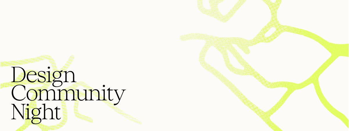 Design Community Night Banner